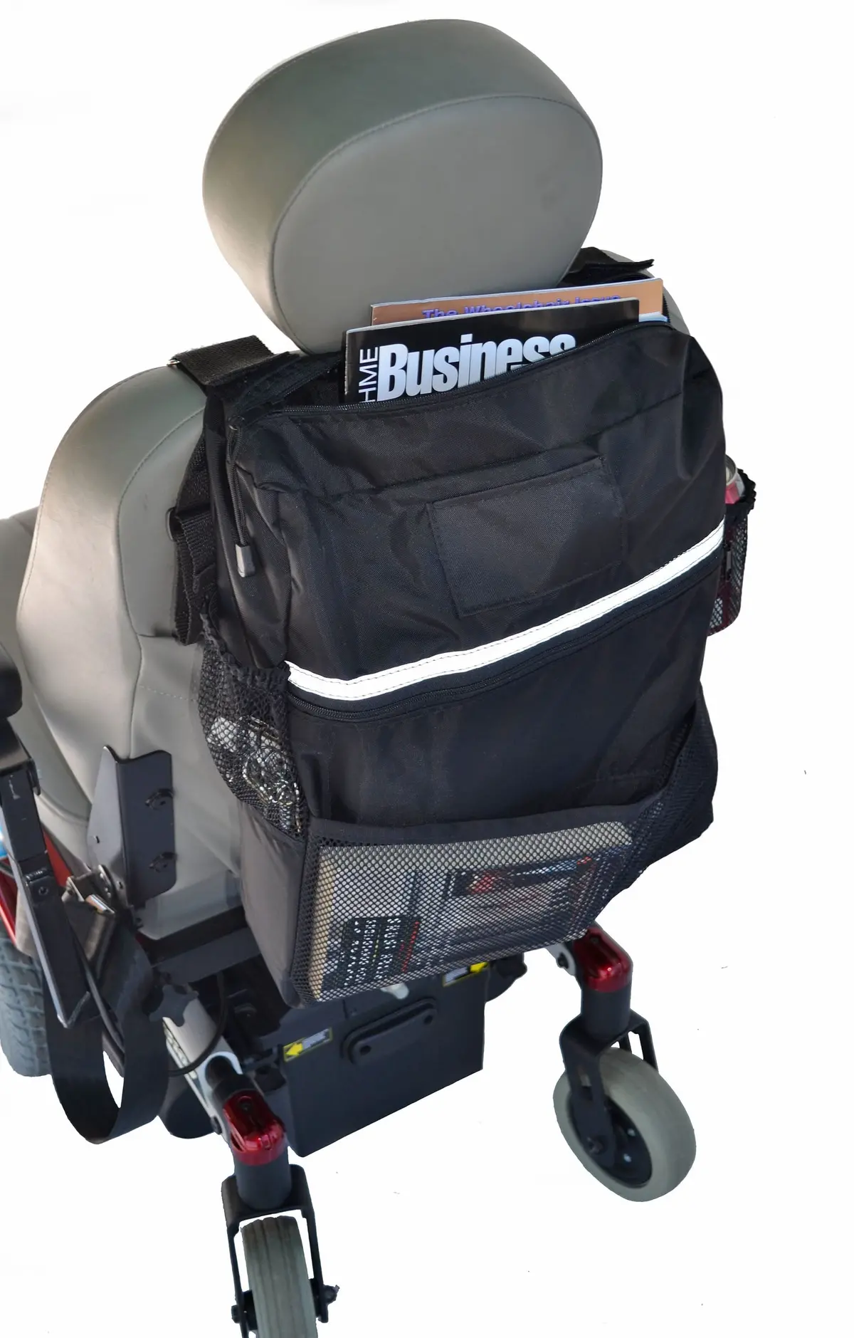 Seat Back Bag For Mobility Scooters, Power Chairs, & Wheelchairs 1