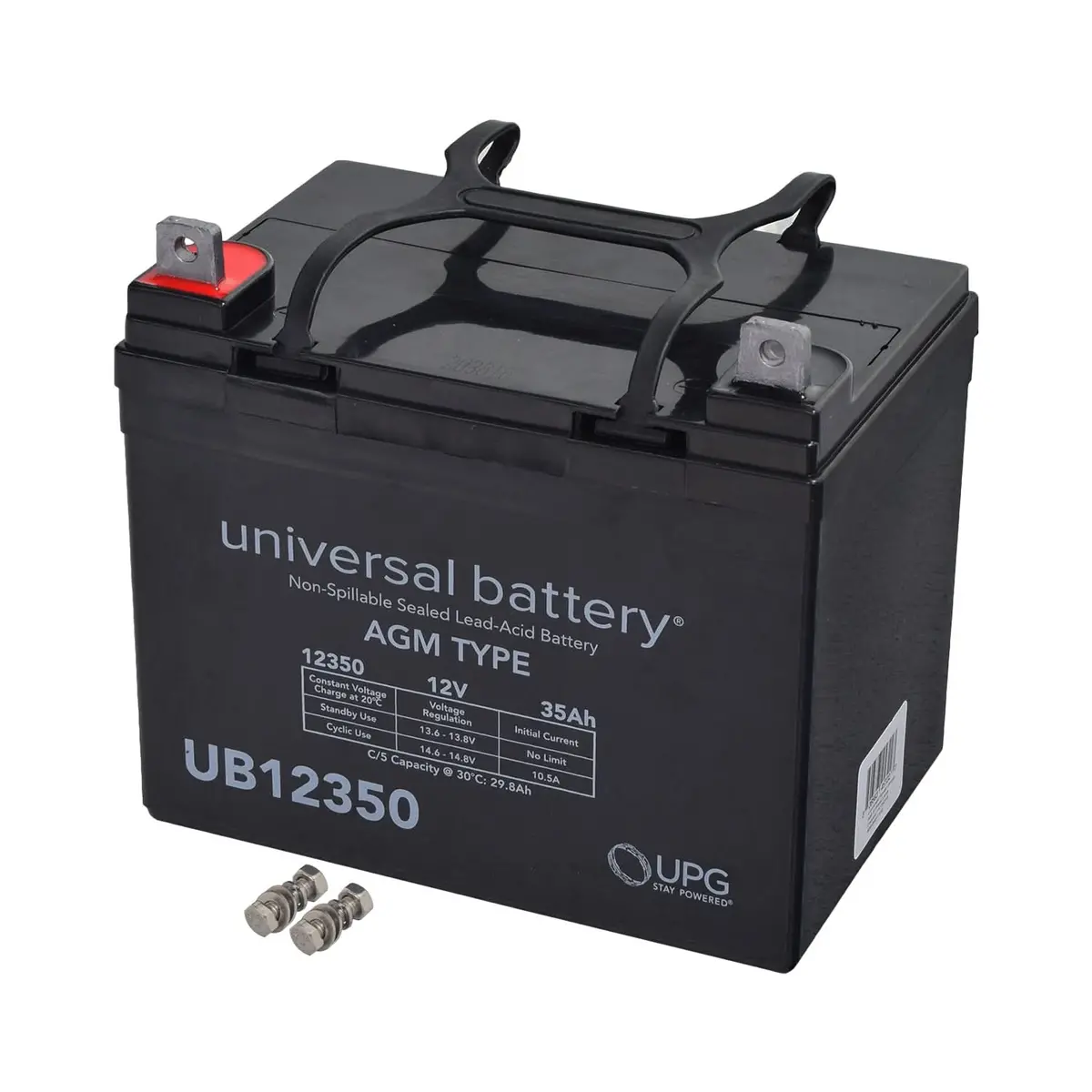 Jet Battery - 12 Volt U1 (35 Ah) Power Chair Battery 1