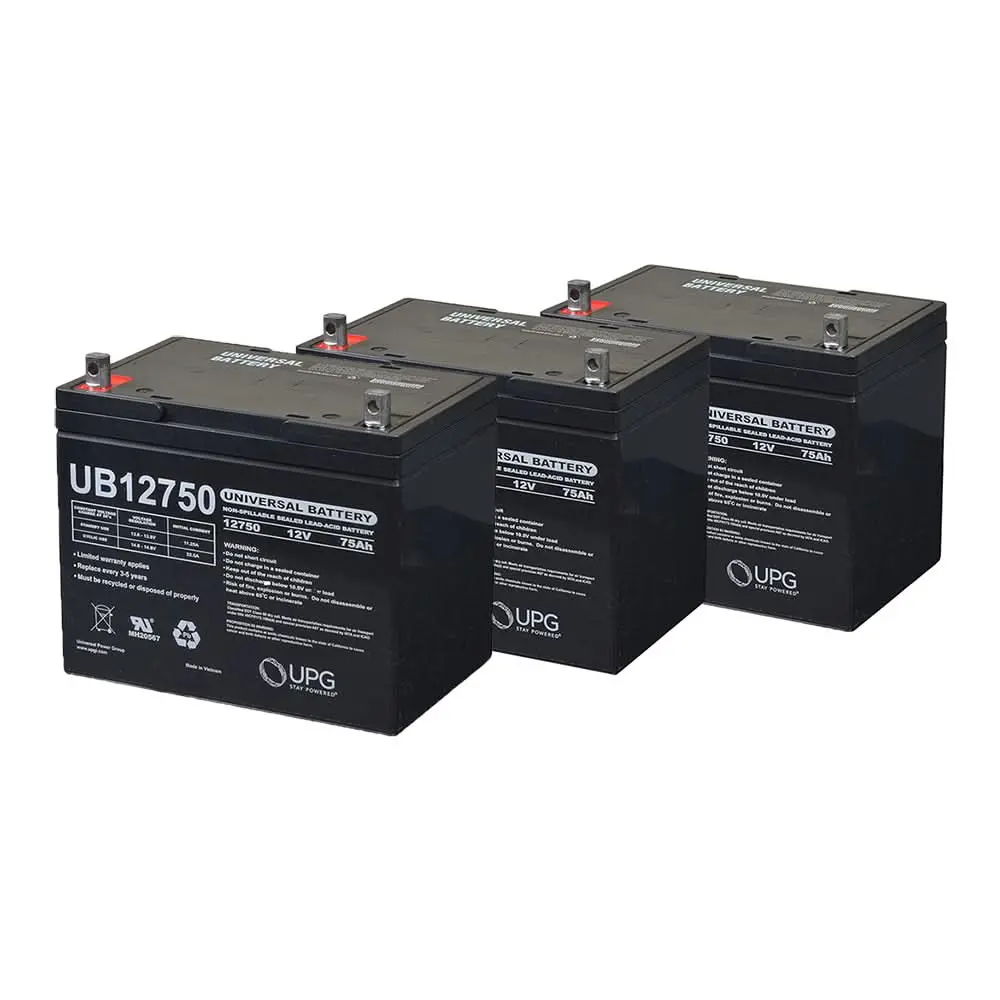 36 Volt 75 Ah Battery Pack For Ewheels Ew-79 & Ew-88 Dual Scooter 1