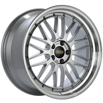 Bbs Lm Series 5X112 20" Diamond Silver Wheels 1
