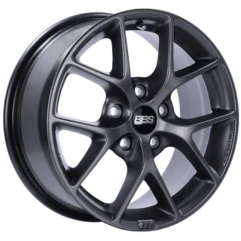 Bbs Sr Series 5X112 16X7.0" +48Mm Offset Satin Grey Wheels 1