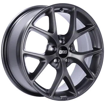 Bbs Sr Series 5X114.3 17X7.5" +42Mm Offset Satin Grey Wheels 1