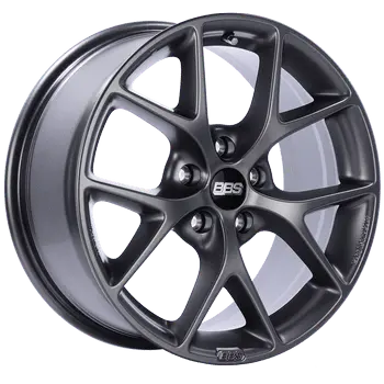 Bbs Sr Series 5X120 17" Satin Grey Wheels 1