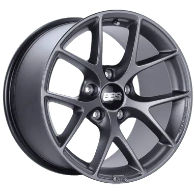Bbs Sr Series 5X130 18" Satin Grey Wheels 1