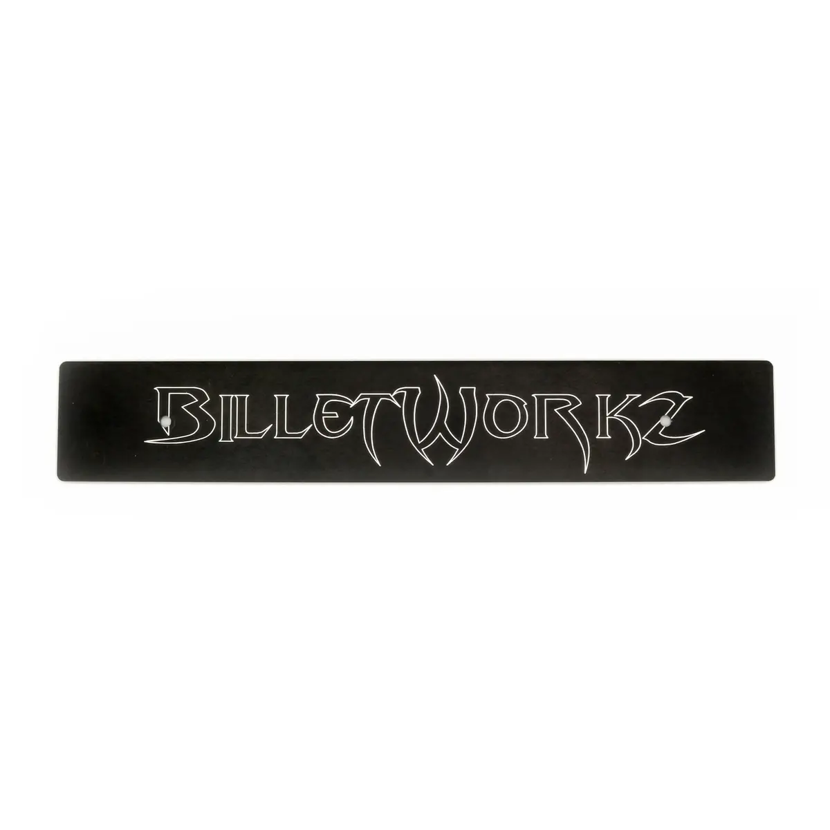 "Billetworkz" Plate Delete 1