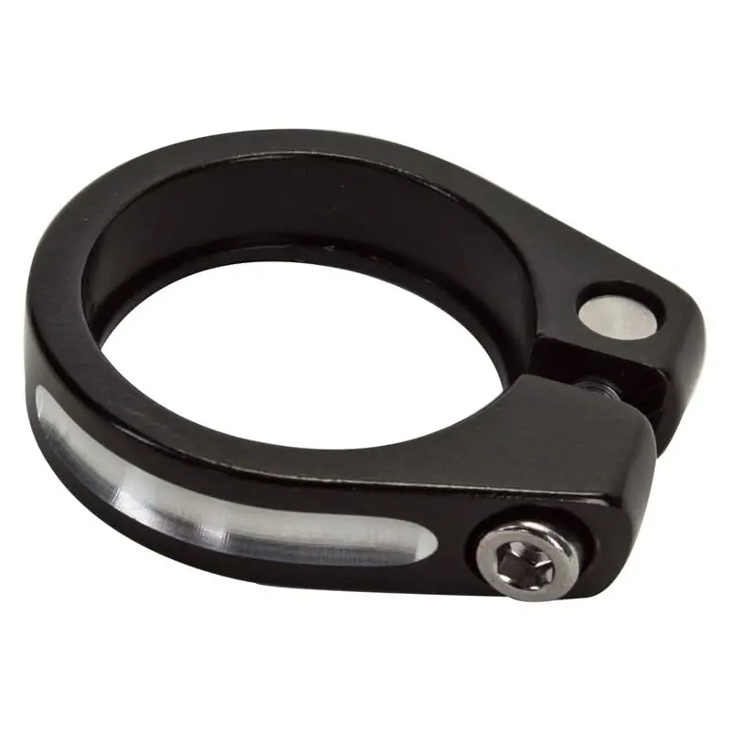 Black Alloy Seat Clamp For 34.9Mm Posts 1
