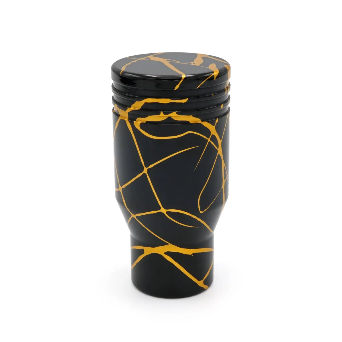 Black W/ Gold Splash - No Engraving - Infiniti Fitment 1