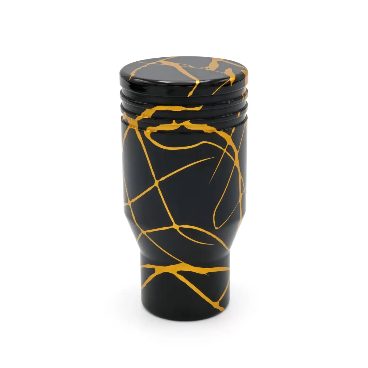 Black W/ Gold Splash 1