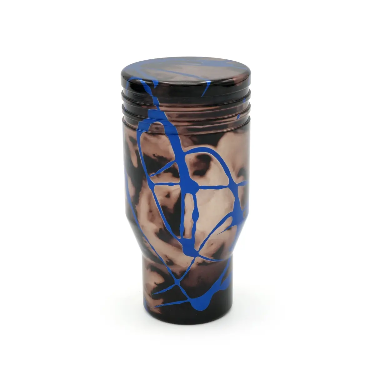 Black Smoke W/ Blue Splash - No Engraving - Infiniti Fitment 1