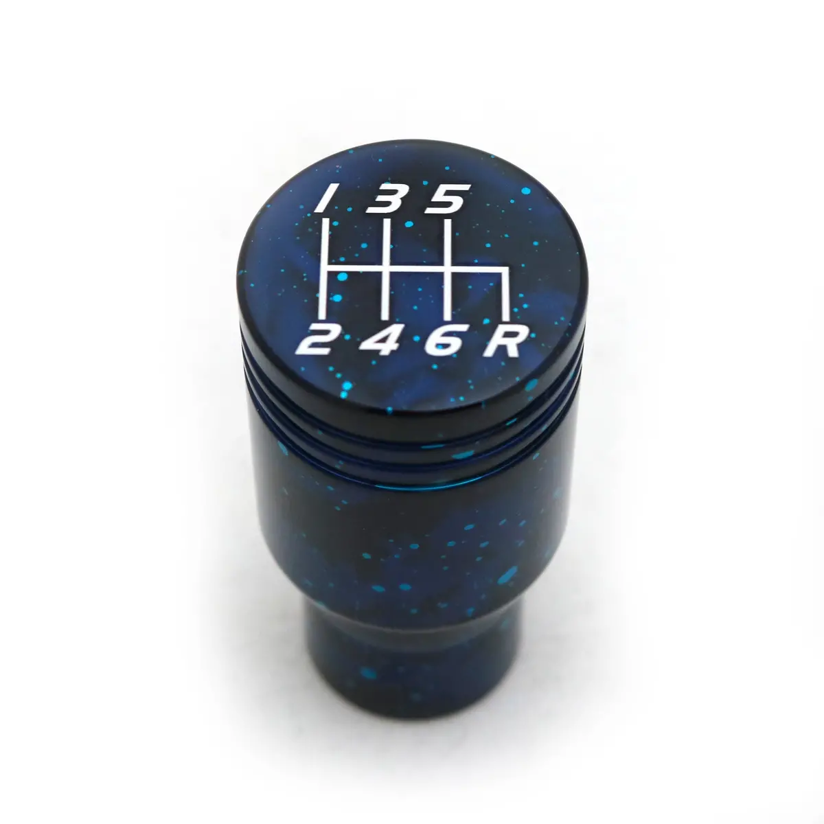 Blue Cosmic Space - 6 Speed Velocity Engraving - Infiniti Fitment 2