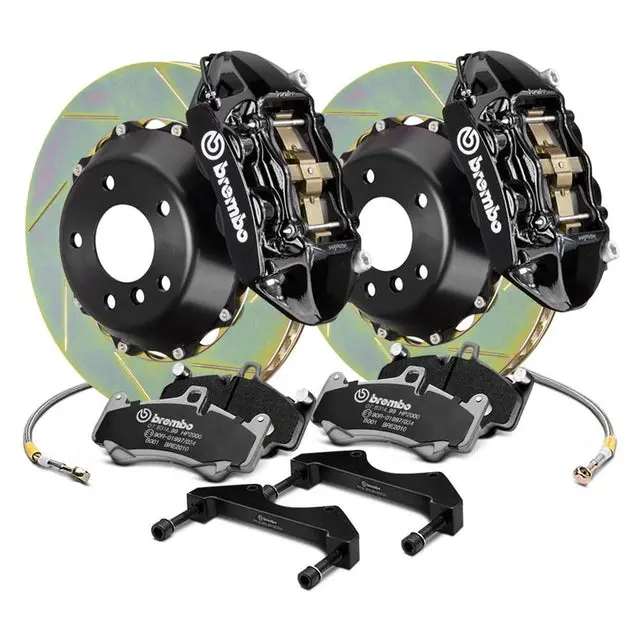 Brembo Gran Turismo 4-Piston Slotted Rear Big Brake Kit | Multiple Fitments 1
