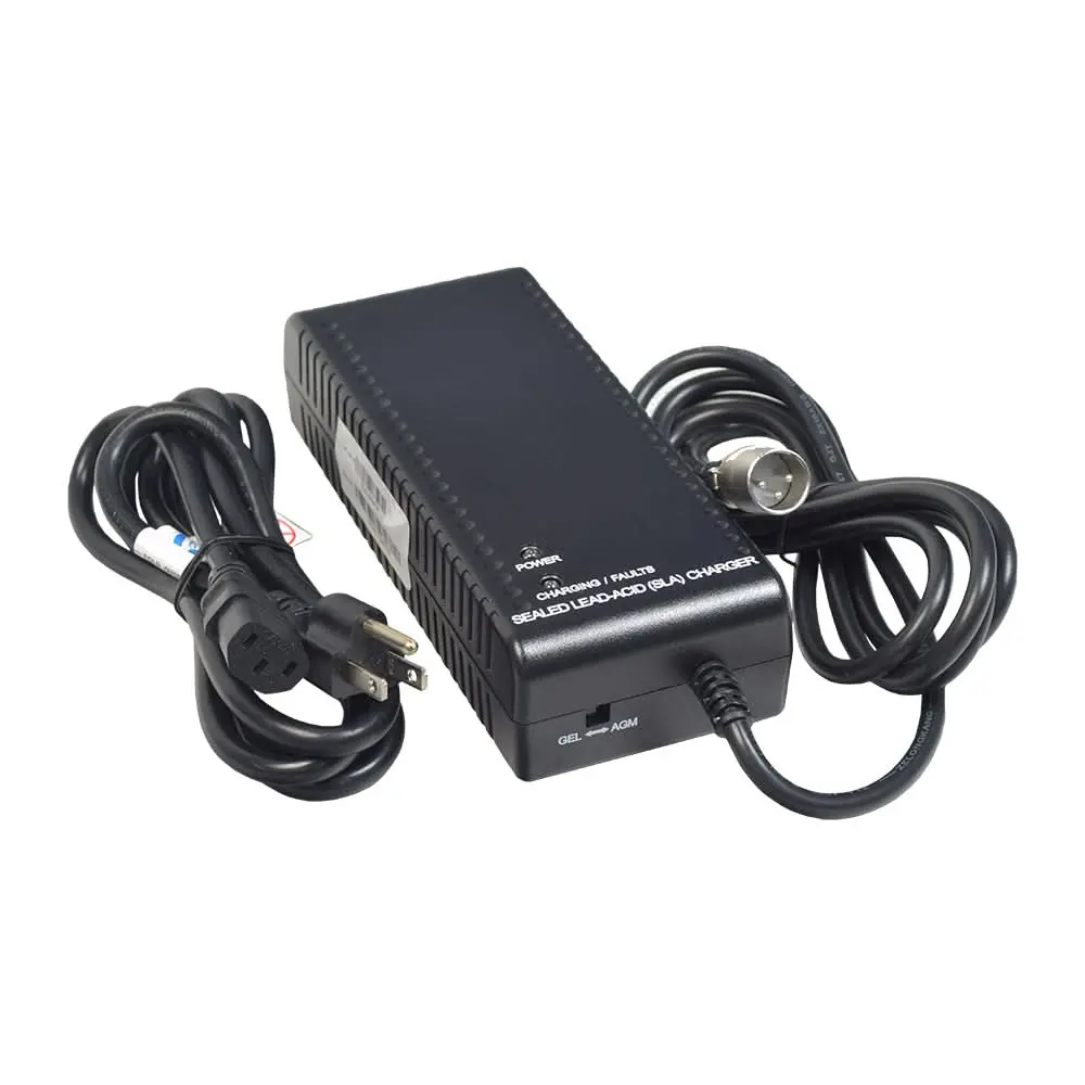 24 Volt 8.0 Amp Xlr Compact Battery Charger For Vintage Mobility Gatsby & Gatsby X Scooters 1