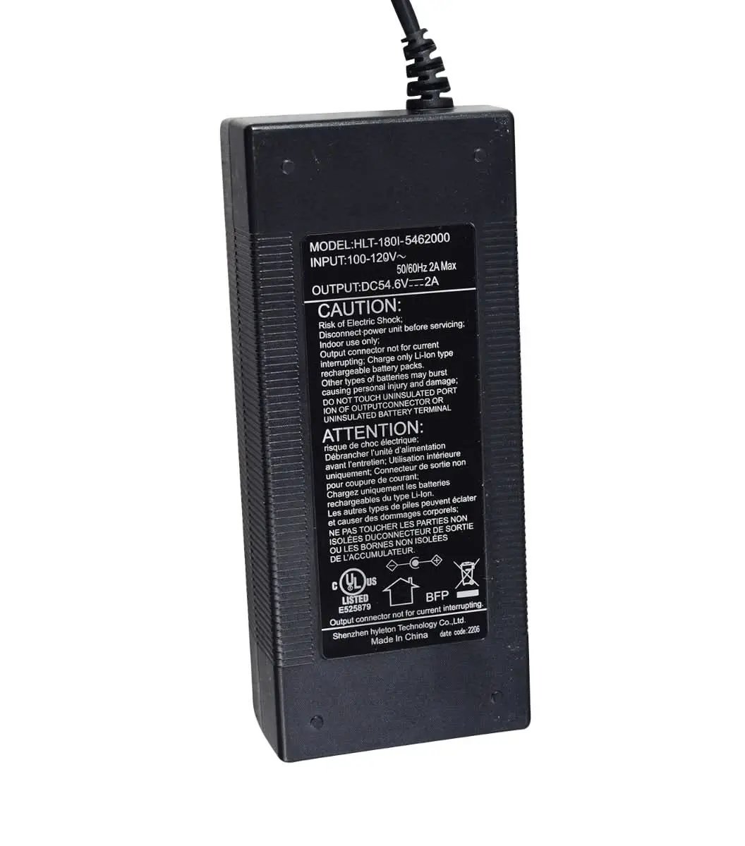 54.6 Volt 2 Amp Lithium Xlr Battery Charger For Heybike Mars & Ranger Electric Bicycles 2