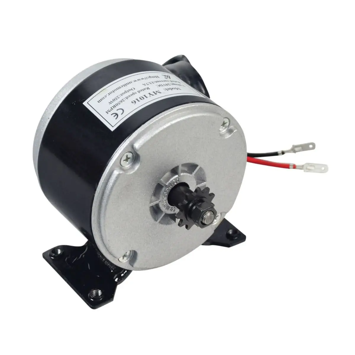 24 Volt 250 Watt My1016 Electric Motor With 11-Tooth #25 Chain Sprocket For The Razor E300 (Versions 1-35), Mini Chopper, Mx350 (Versions 9+), Mx400, Pocket Mod, Pocket Rocket, And Sport Mod 1