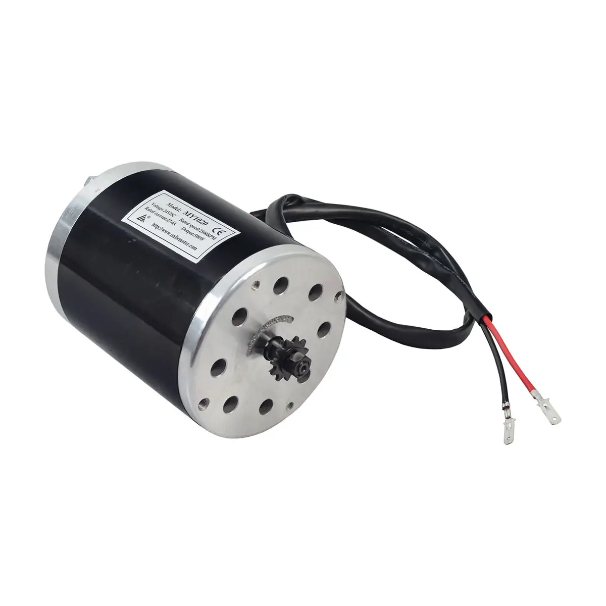 Electric Scooter Parts: 24 Volt 500 Watt My1020 Electric Motor With 11 Tooth #25 Chain Sprocket 1