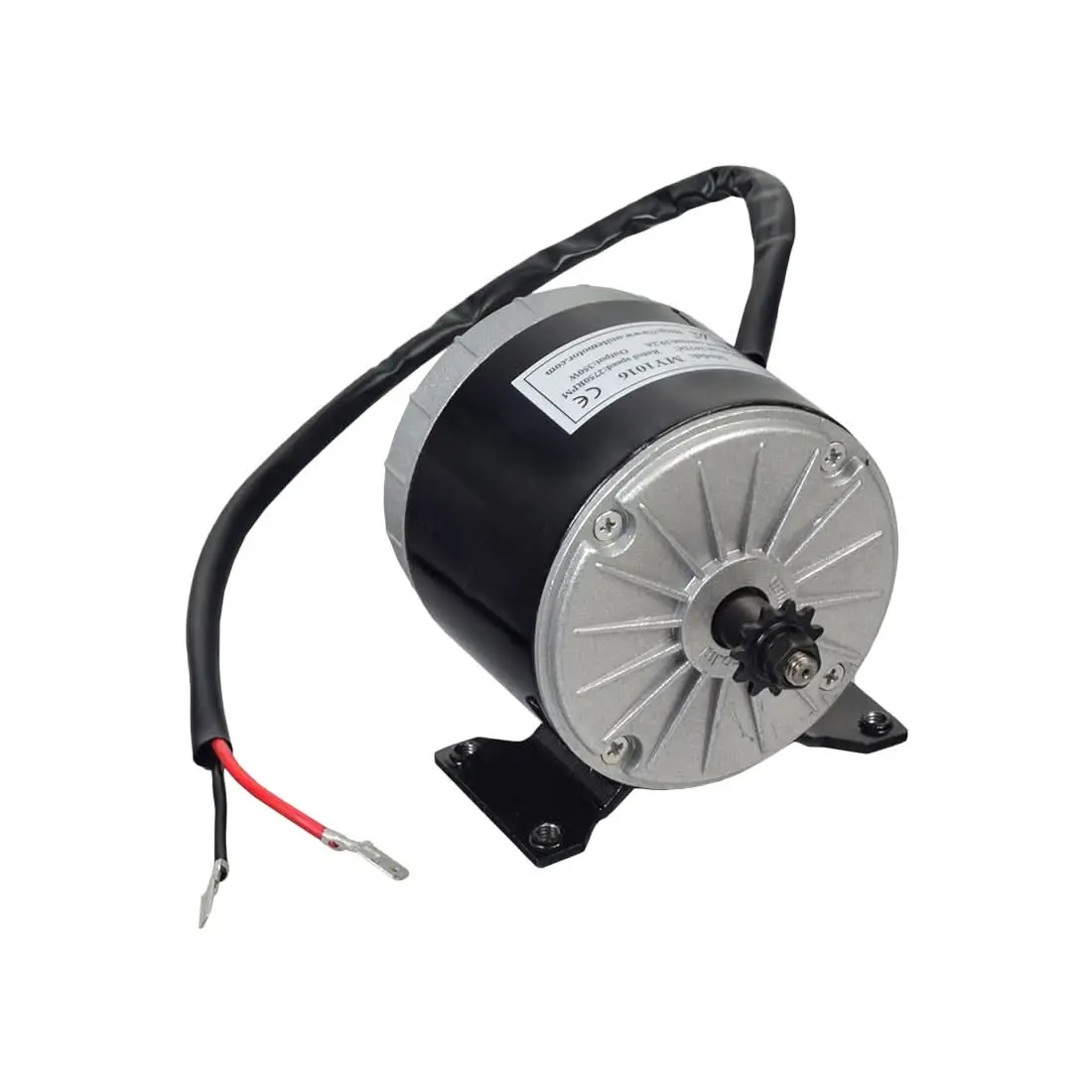 24 Volt 350 Watt Electric Motor With 11 Tooth #25 Chain Sprocket For The Hyper Hpr 350 Electric Motorcycle 1