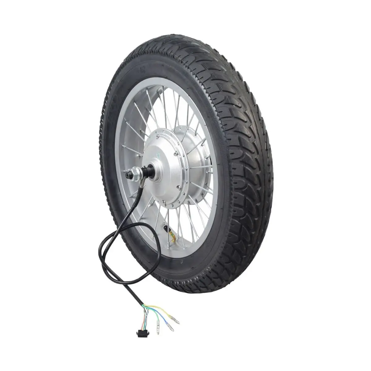 Rear Wheel Assembly With 36 Volt Hub Motor For The Razor Rambler 16 Electric Mini Bike (Version 1+) (Blemished) 1