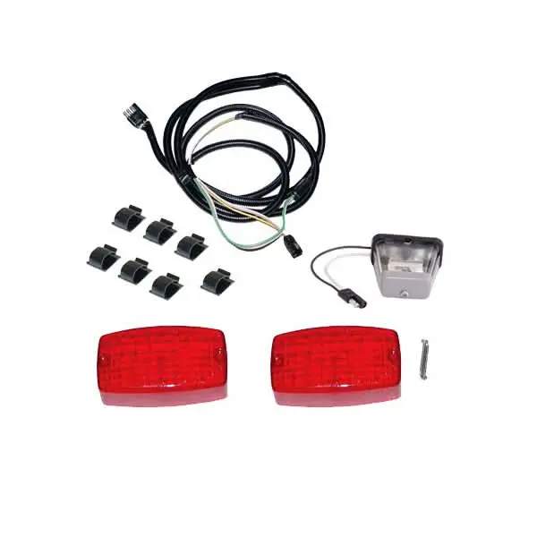 Tail Light Kit With License Plate Light 1