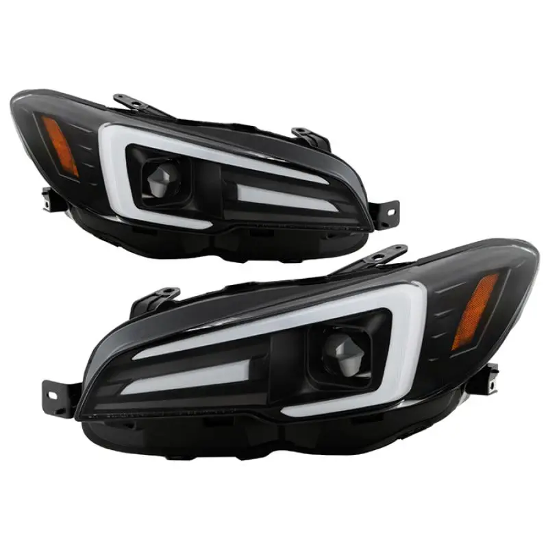 Spyder Apex Series Sequential Led Headlights 2015-2021 Wrx Base And Premium / 2015-2017 Sti 1