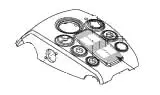 Top Console Shroud For Pride Celebrity X (Sc4001/Sc4401) (Dwr9565e030) 1