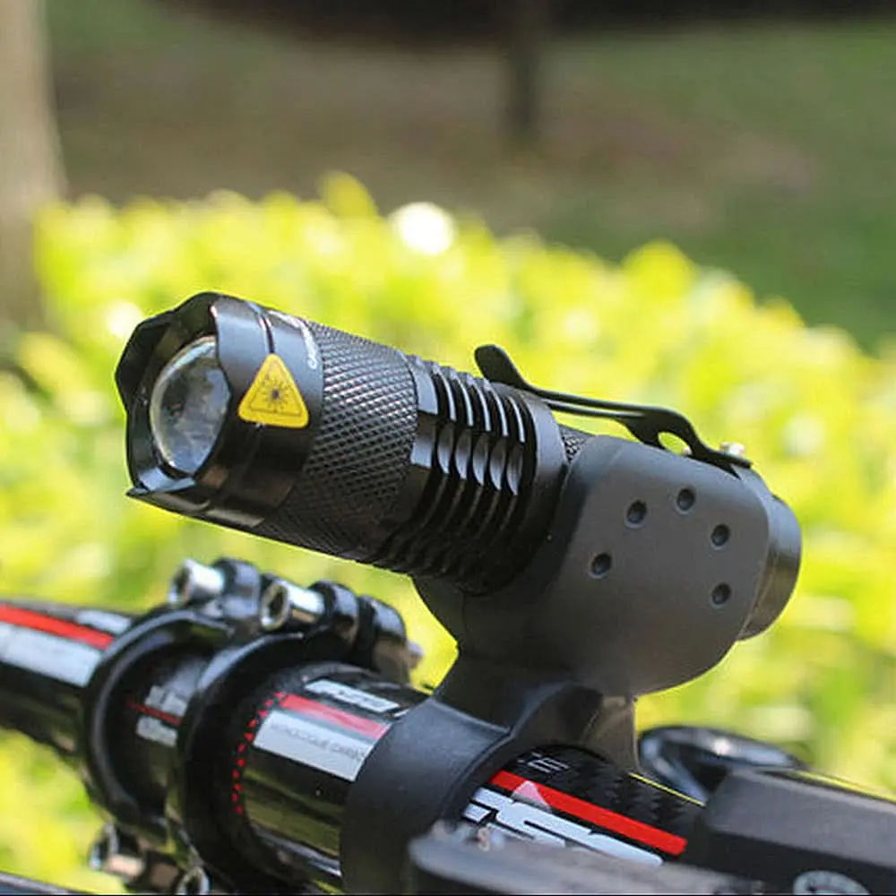Cree Q5 Ultrafire Aluminum Led Handlebar Light For Bikes & Scooters 3