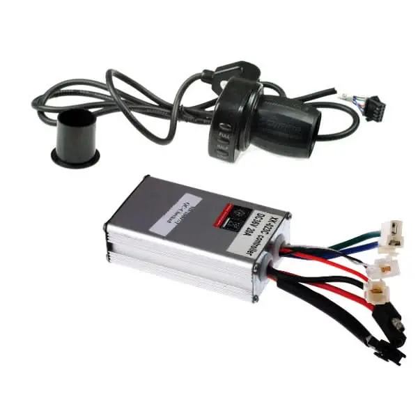 Currie 36 Volt 5-Pin Twist Grip Throttle & Controller Bundle For Schwinn, Ezip, Gt, Izip, & Mongoose Scooters 2