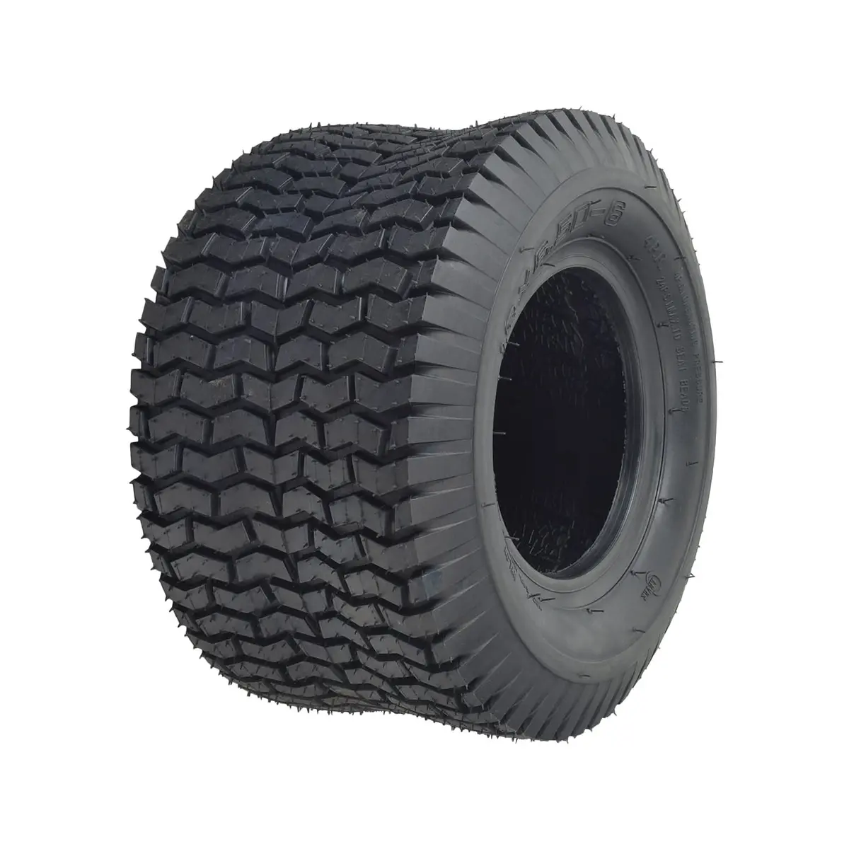 13X6.50-6 Black Pneumatic Mobility Tire 1