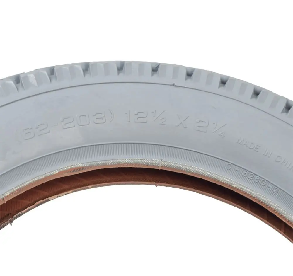 12-1/2"X2-1/4" Pneumatic Mobility Tire With C628 Power Express Tread For Invacare Power Chairs 3