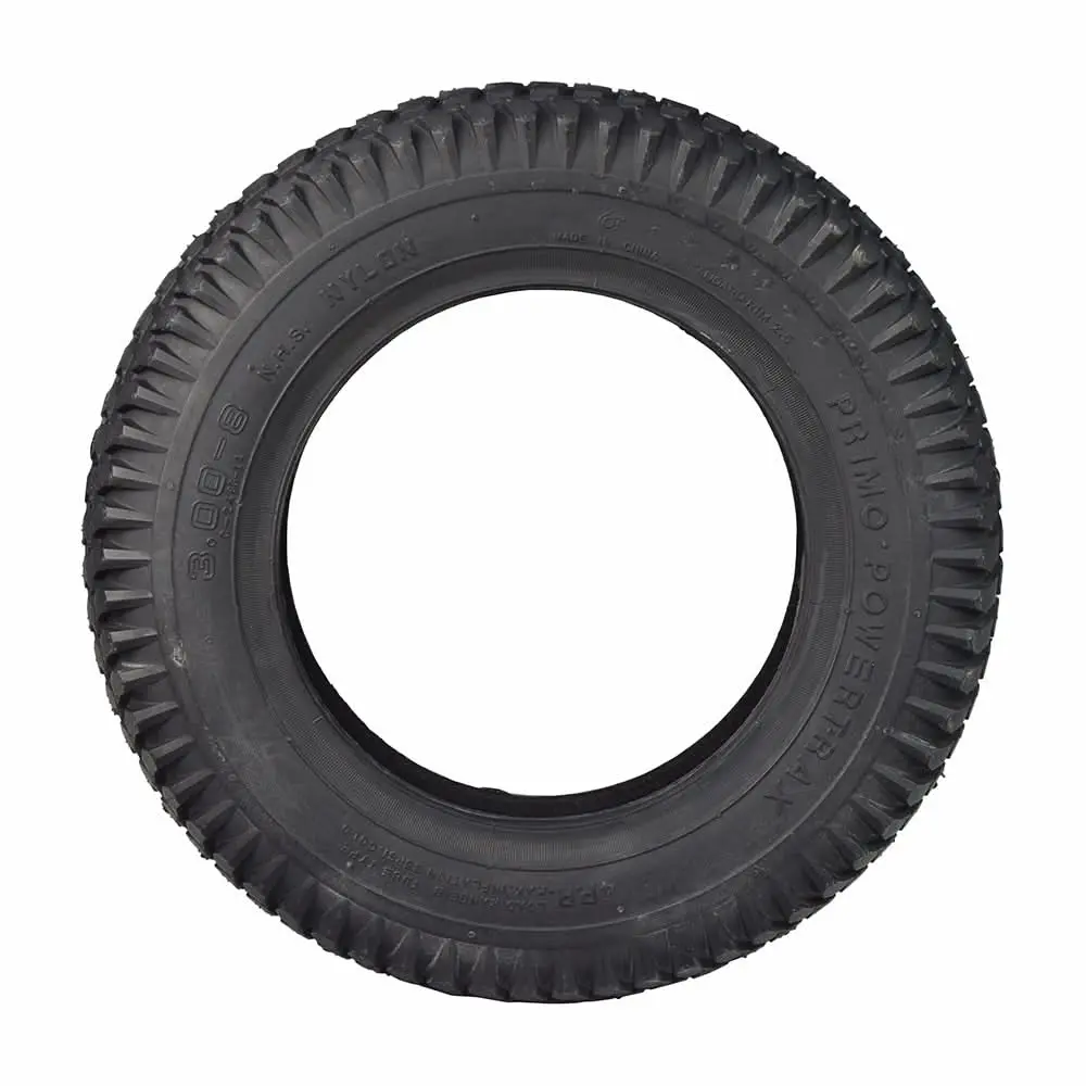 14"X3" (3.00-8) Black Pneumatic Tire With C248 Powertrax Tread 2