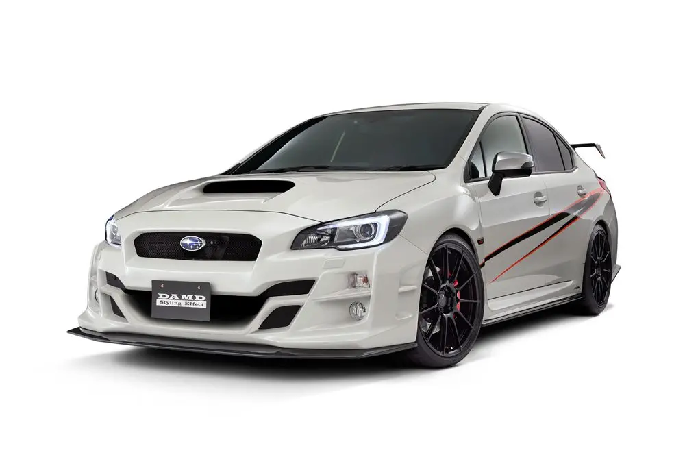 Damd Carbon Front Under Spoiler For 2015-18 Subaru Wrx [Vab] 1