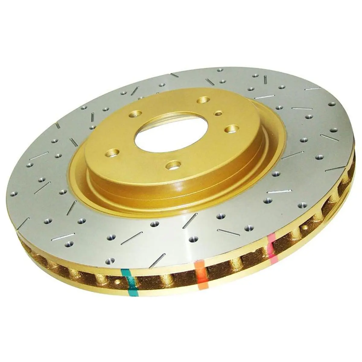 Rear Double Drilled Street Series Brake Rotor For 08-10 Subaru Sti | 1