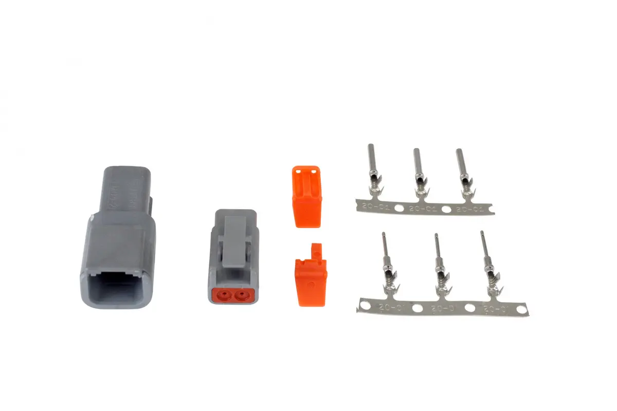 Aem Dtm-Style 2-Way Connector Kit 1