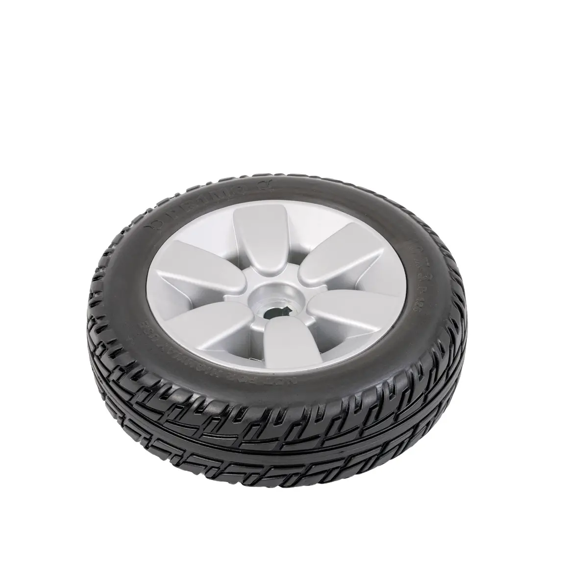 3.00-4 Flat-Free Drive Wheel Assembly With Black Tire For The Jazzy Air, Select, & Select 6 Power Chairs (Whlasmb2045) 2