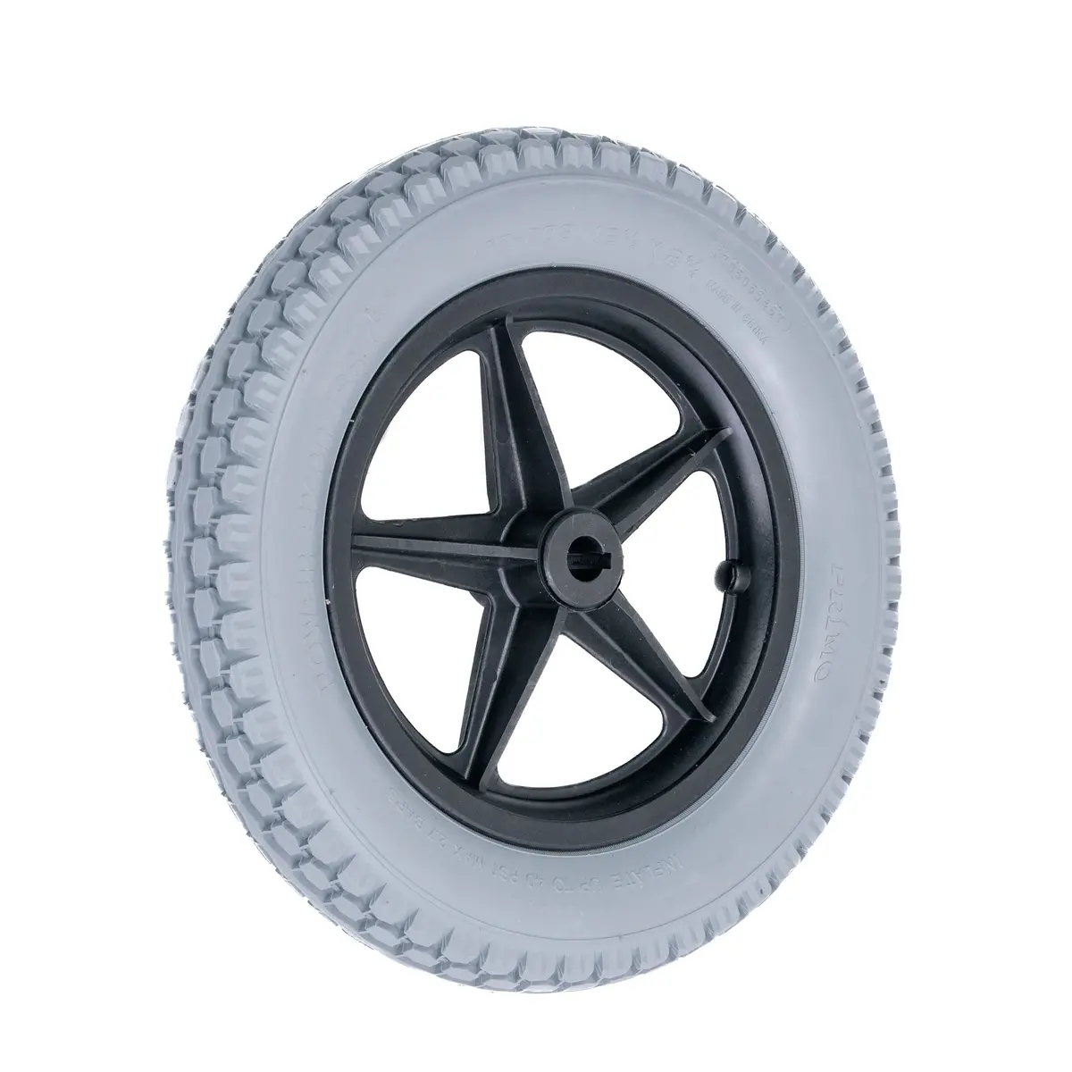 12-1/2"X2-1/4" Foam-Filled Drive Wheel Assembly For Invacare Power Chairs (1064177) 1