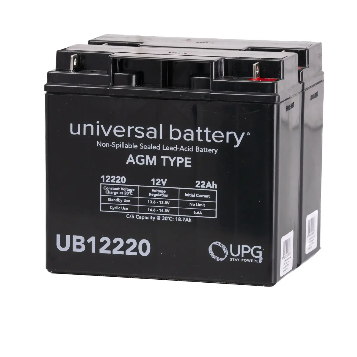 24 Volt 22 Ah Battery Pack For Jazzy Zero Turn & Pride Zero Turn 8 Scooters 1