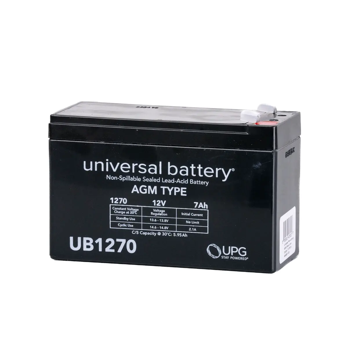 7 Ah 12 Volt Agm Mobility Scooter Battery 1