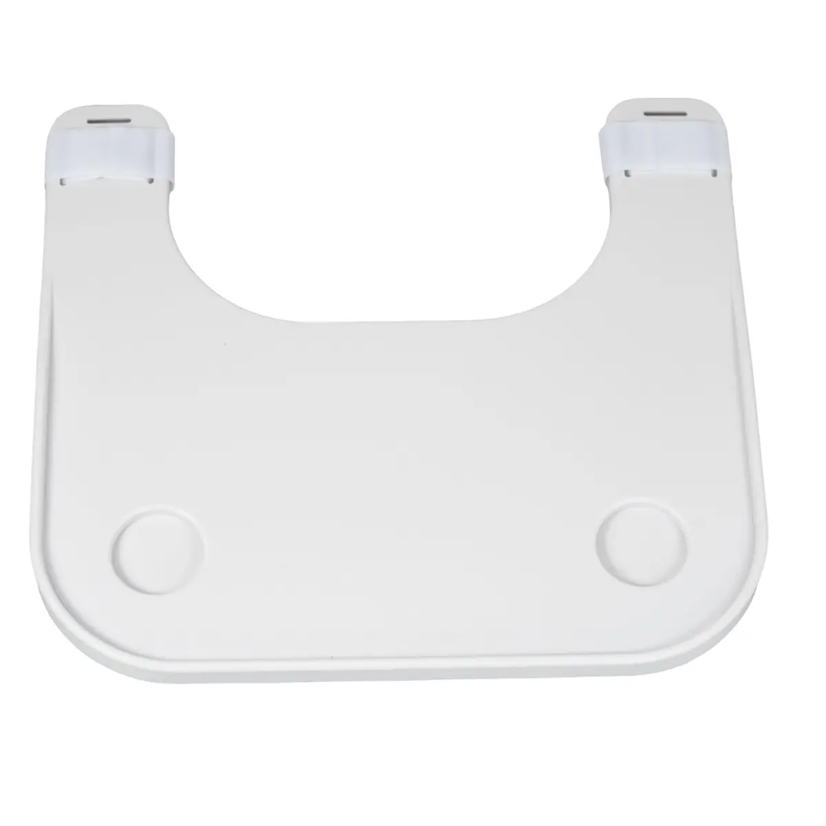 White Plastic Tray Table For Wheelchairs (Blemished) 1