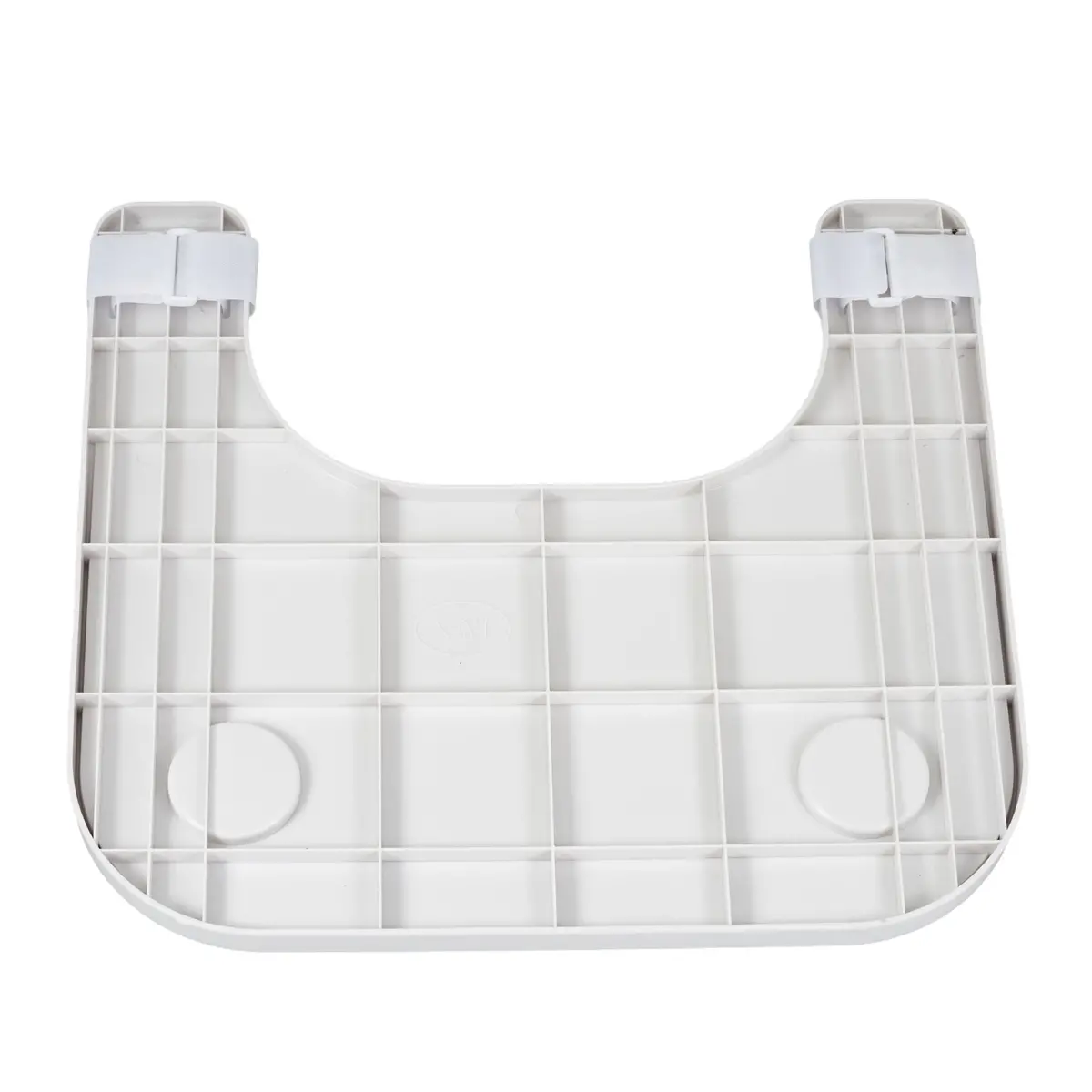 White Plastic Tray Table For Wheelchairs (Blemished) 2