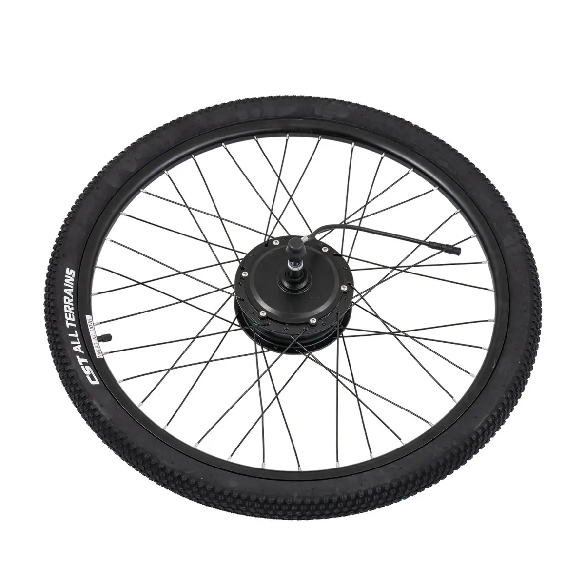 Rear Wheel Assembly With Hub Motor For The Ancheer 26" 350W Electric Mountain Bike (Blemished) 1