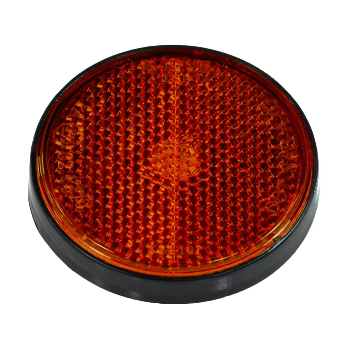 Dark Amber Front Side Reflector For The Massimo Mm-Mb100 Mini Bike 1