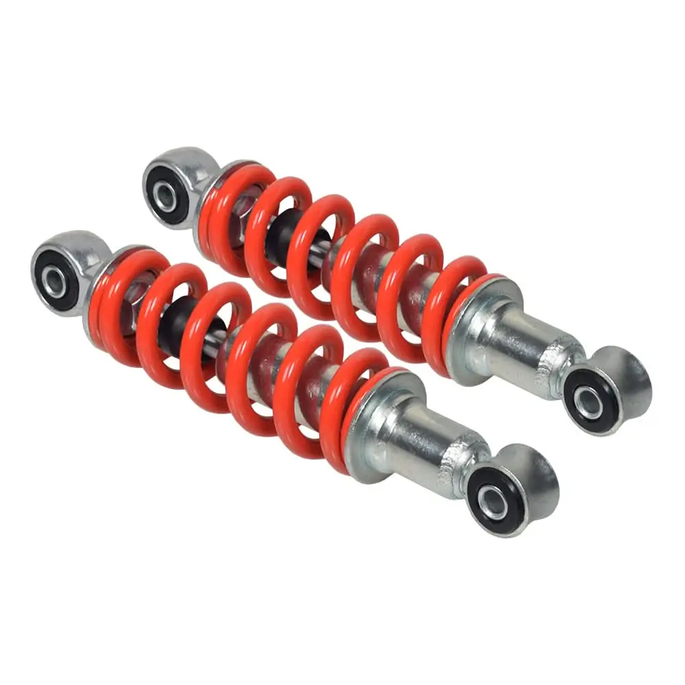 195 Mm Adjustable Shocks With 8 Mm Eyes For Go-Karts & Mini Bikes (Set Of 2) 1