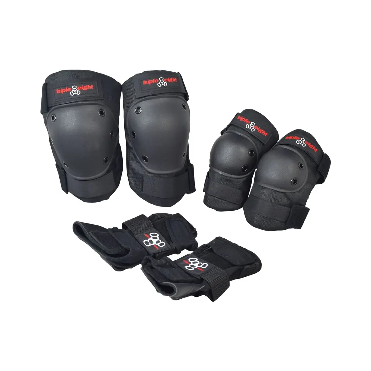Pro Knee, Wrist, & Elbow Pad Set (Triple Eight) 1