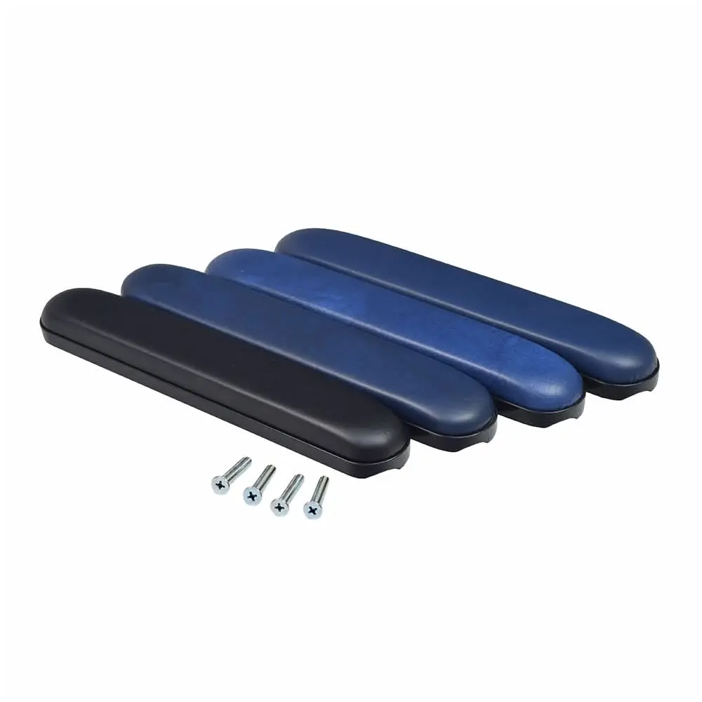 14" Full Length Padded Vinyl Armrest For Wheelchairs (Set Of 2) 1