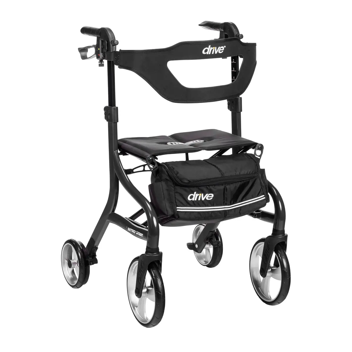 Nitro Sprint Rollator Rolling Walker, Tall 1