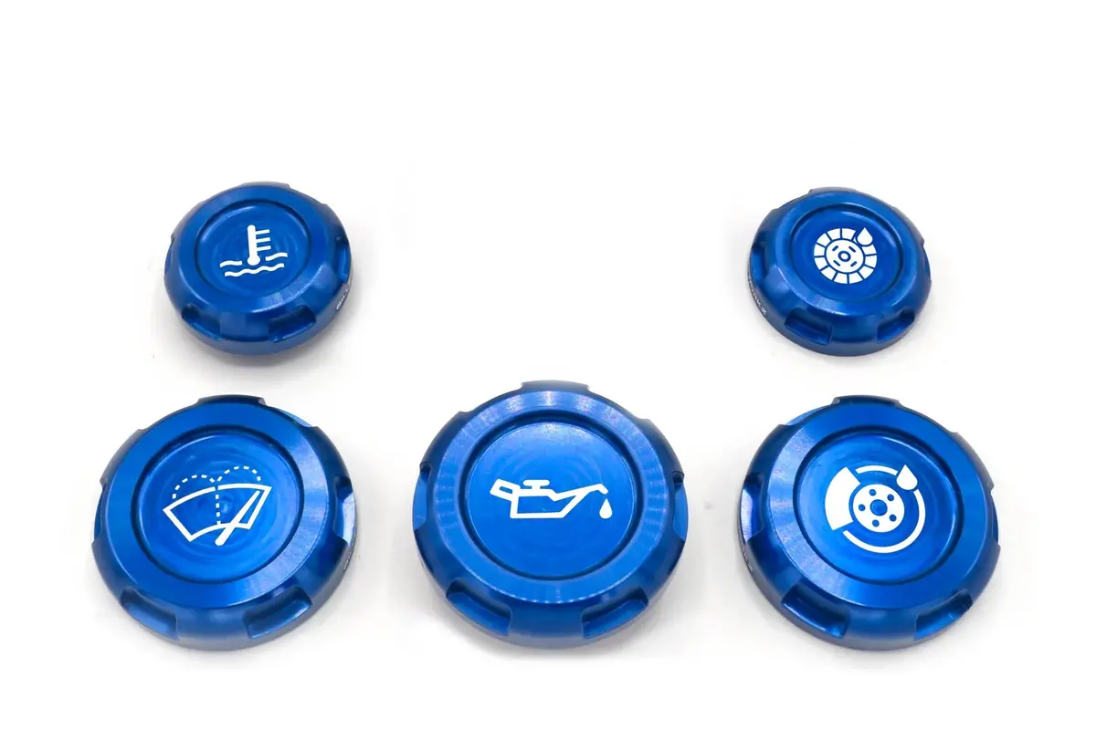 Engine Bay Caps - Zero Series - Fluid Engravings - 2013-20 & 2022+ Brz/Frs/86 11