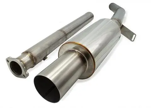 Ets Stainless Steel Catback Exhaust System 2003-2006 Mitsubishi Evolution 8/9 1