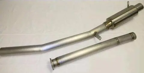 Ets Titanium Catback Exhaust 2003-2006 Mitsubishi Evolution 8/9 1