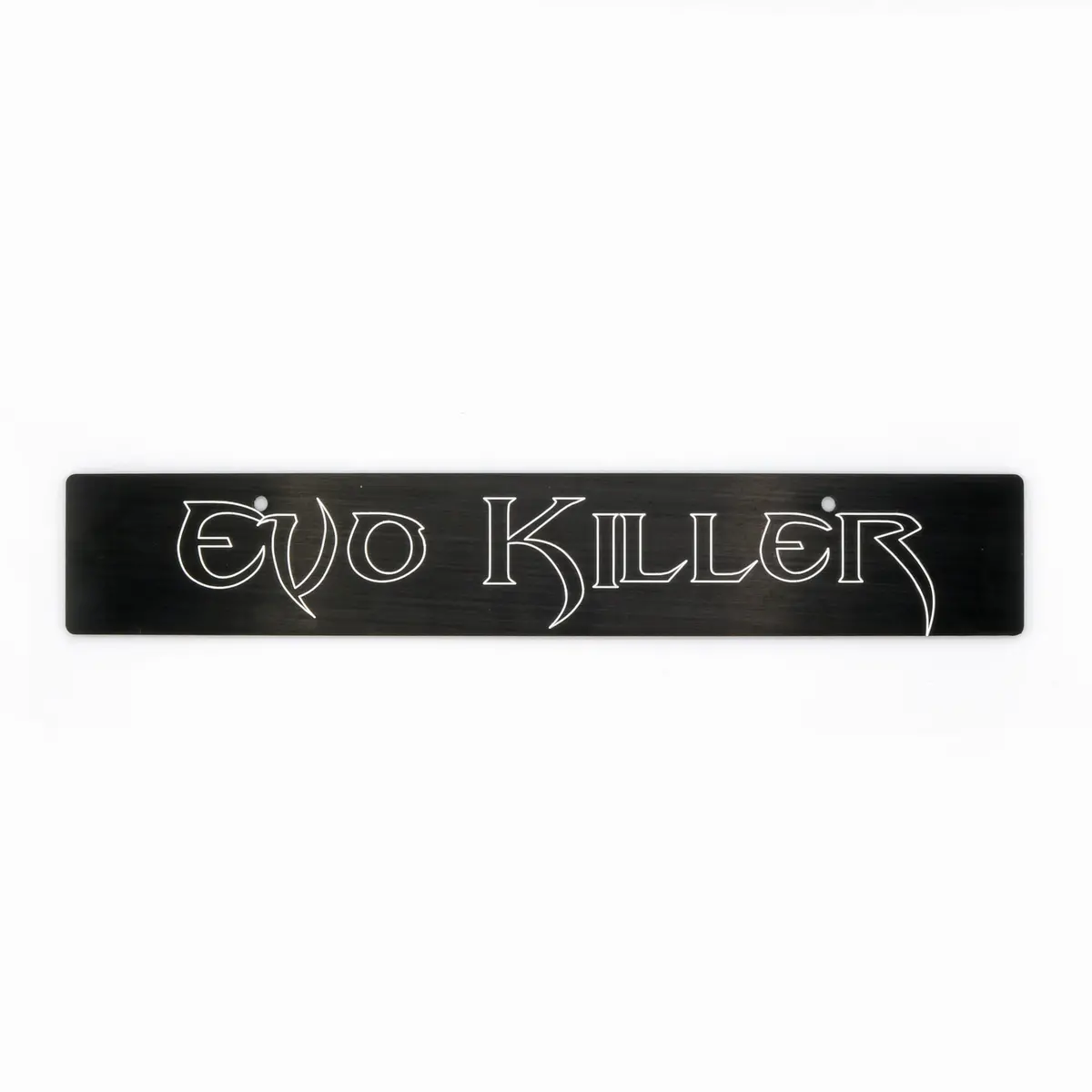 "Evo Killer" Plate Delete 1