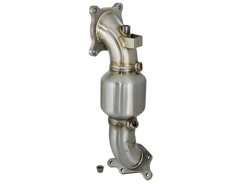 Afe Twisted Steel Down-Pipe Street Series 2017+ Honda Civic Type R I4 2.0L (T) 1