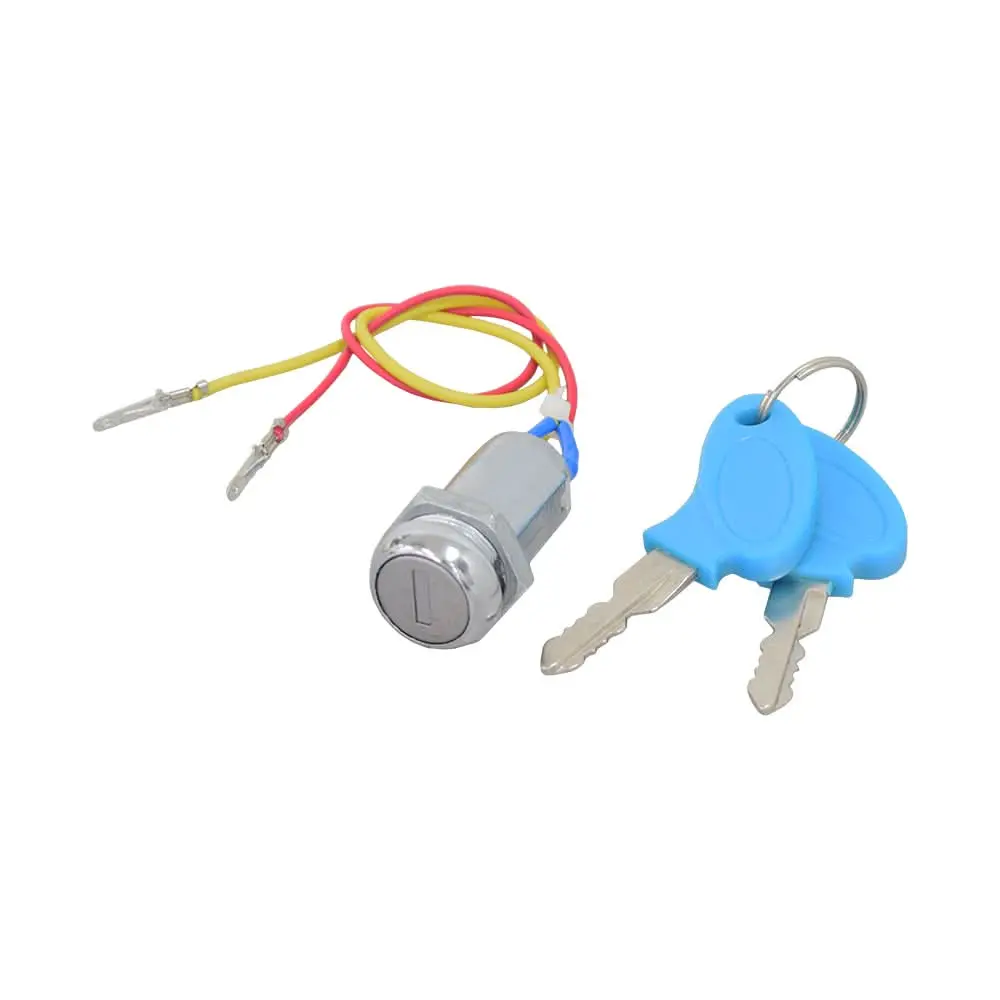 Universal Mobility Scooter Key & Cylinder Assembly 1